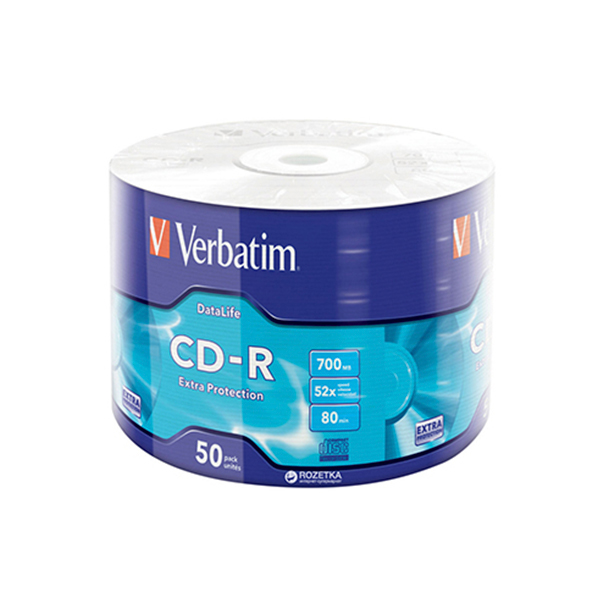 CD-R սկավառակ Verbatim 50հատ