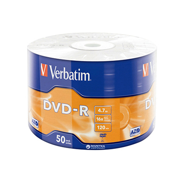 DVD-R սկավառակ Verbatim 50հատ