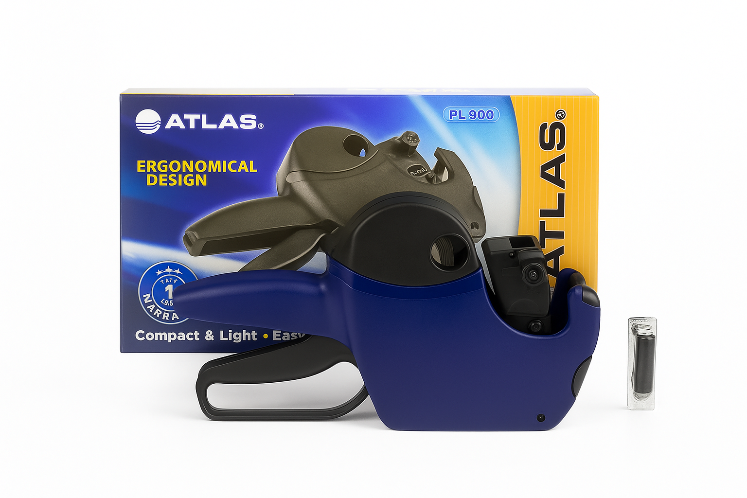 Գնապիտակ ամրացնող սարք ATLAS AS-PL900E-BE Գնապիտակ ամրացնող սարք ATLAS AS-PL900E-BE
