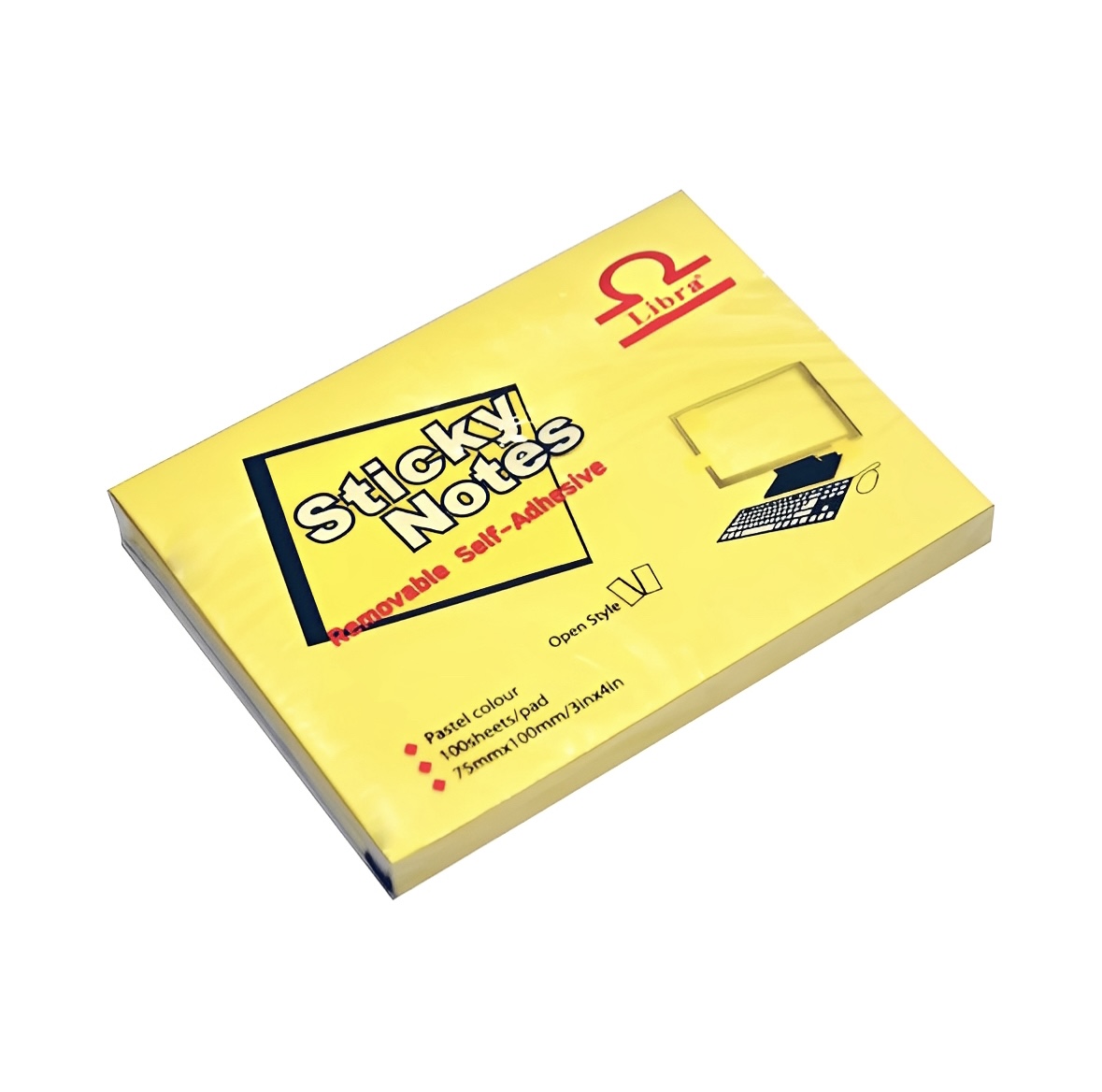 Թուղթ նշումների Լիբրա 3×2 Թուղթ նշումների Լիբրա 3×2