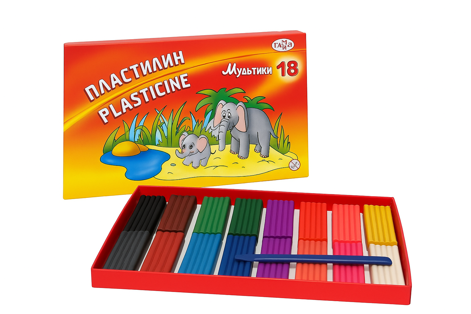 Պլաստիլին գամմա 18 գ. Պլաստիլին գամմա 18 գ.