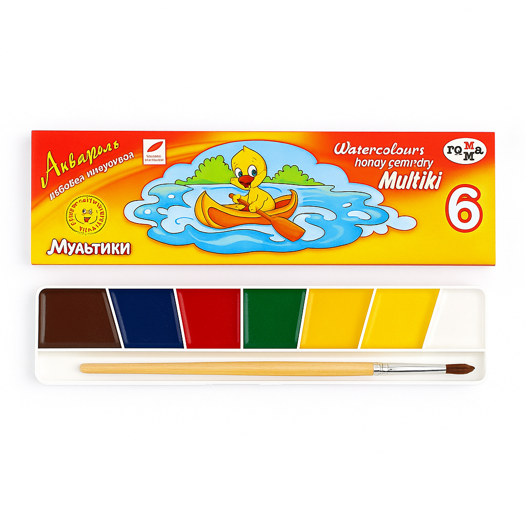 Ջրաներկ Գամմա 6 գ. Ջրաներկ Գամմա 6 գ.