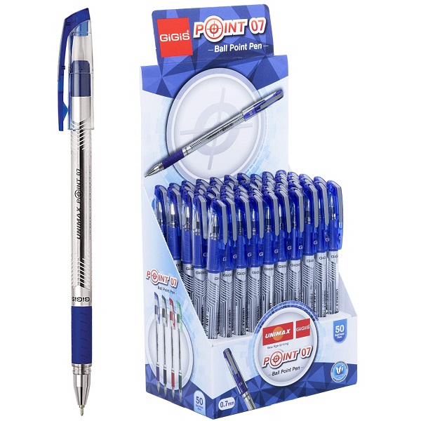 Գրիչ գնդիկավոր Unimax Point-7 (50 հատ) Գրիչ գնդիկավոր Unimax Point-7 (50 հատ)