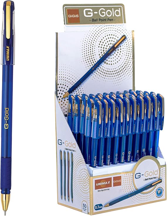 Գրիչ գնդիկավոր Unimax Gold (50 հատ) Գրիչ գնդիկավոր Unimax Gold (50 հատ)