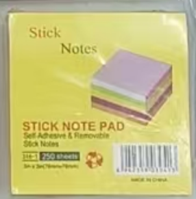 Թուղթ նշումների 3×3 3250 Թուղթ նշումների 3×3 3250